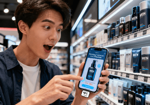 一触即享的惊喜：NFC 标签重构新品促销新体验 