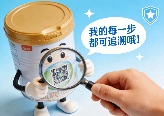 母婴产品安心之选：一物一码让溯源看得见、摸得着