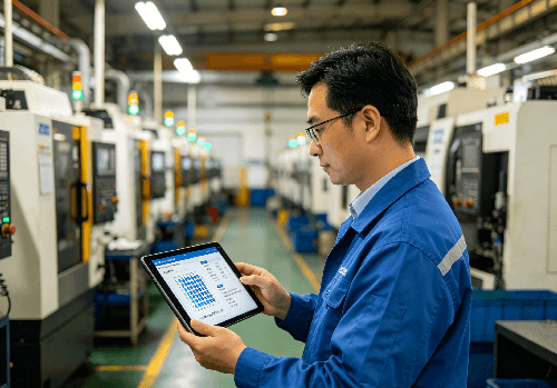 孔阵码 + 轻量化数字化：CNC 加工全流程可追溯，精细化管理一步到位